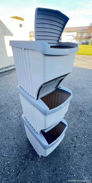 Sortiere 3teilig  grau mit Bild 4