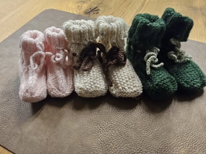 Babyschuhe gestrickt