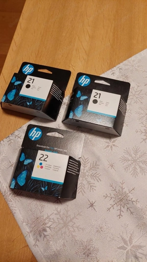 HP F2200 Kartuschen  schwarz 21, farbig 22