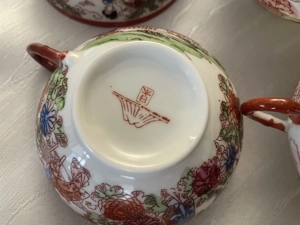 Wunderschönes Porzellanservice mit traditionellem asiatischem Motiv Bild 4