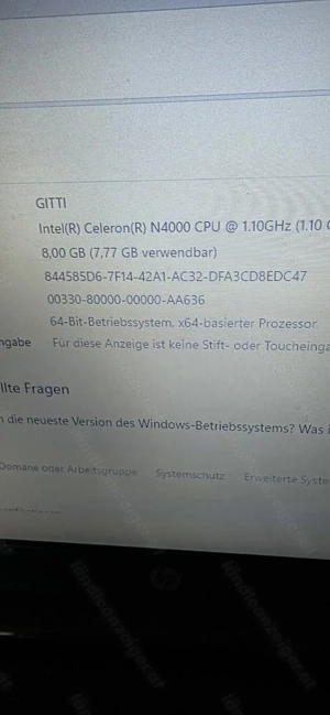 HP Laptop Betriebssystem WIN 10 Bild 2