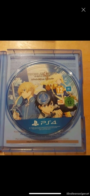 PS4 Spiel Sword Art Online"Alicization Lycoris" Bild 4