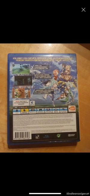 PS4 Spiel Sword Art Online "Lost Song" Bild 4