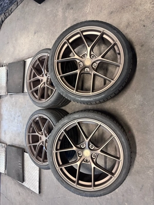Japan Racing SL01 20 Zoll BMW 5x120 Kompletträder Flowforming Bild 3