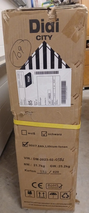 Didi Thurau e-Faltrad Didi - *ORIGINALVERPACKT* und ungebraucht *NEU* Bild 2