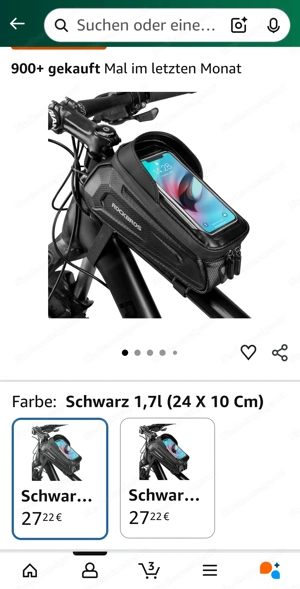 2 mal Rahmentasche neu