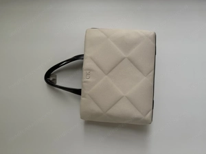 Shopper Tasche in creme schwarz Bild 2