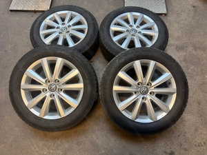 Original VW Merano Alufelgen 17 Zoll T6 T6.1 Winterräder Conti