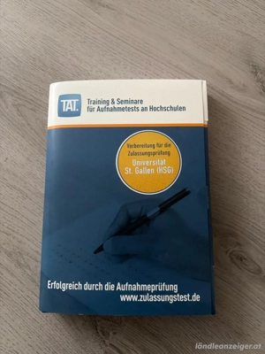 HSG Zulassungstest Vorbereitung