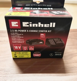 Einhell Akku  2,5Ah, Power X-Charger 3A, Starter-Kit