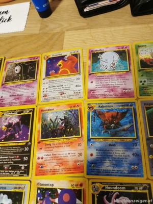 (Nicht Original) 38x Neo Discovery Pokemon Karten - First Edition Bild 3