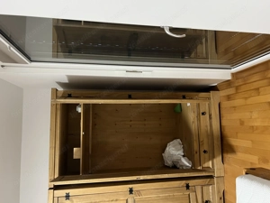 Vollholz Kleiderschrank 2 Türig