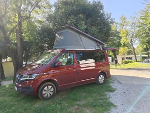 VW Bulli mit Camperausbau