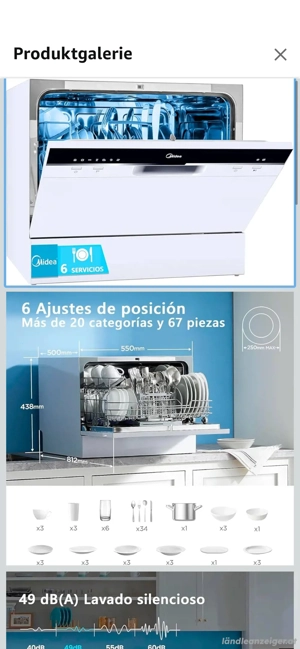 Mini Geschirrspüler Neu verpackt!