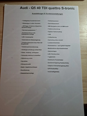 AUDI Q 5 40 TDI quattro S-tronic, Bj 2019, 84800 km, sehr guter Zustand
