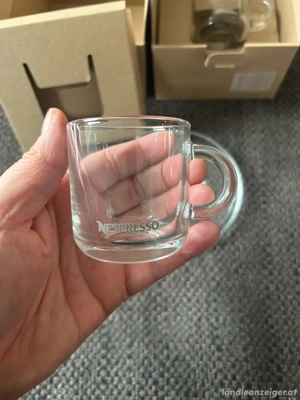 Nespresso-Set: 2 Vertuo Espresso-Tassen mit Untertassen Bild 3