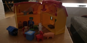 Playmobil 1.2.3 Mitnehm-Bauernhof Bild 3