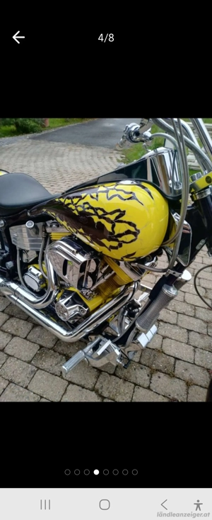 Harley Davidson Custom  Bild 2