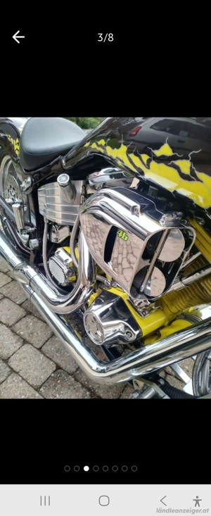 Harley Davidson Custom  Bild 5
