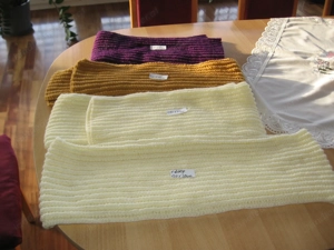 Hanndgestrickte Schal