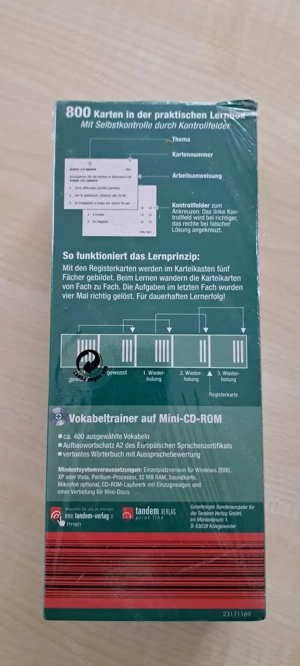 Karteikarten zum Italienisch lernen Bild 2