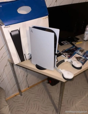 Sony PlayStation 5 Disc 15Spielen , Headset, 2 Controllers Bild 2