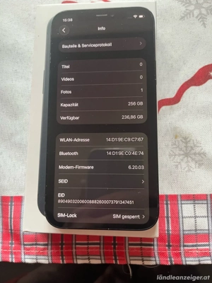 iPhone 12 256 GB Top zustand Bild 5