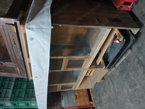 Kleintierstall für Wachteln, Hasen, Zwerghühner,... Bild 2