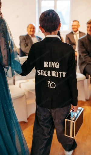 Jungs Sakko  Ring Security  mit Hemd und Kravatte