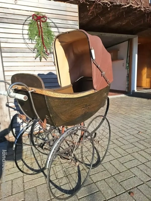 100 Jahre alter Kinderwagen zu verkaufen 