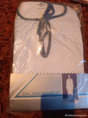Langarm Nachthemden 42 Neu. Bild 4