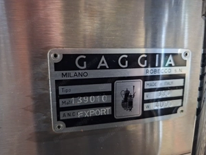 Siebträgermaschine Gaggia  Bild 4
