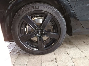 Felgen mit Winterreifen 245   45 R18  - 5 Loch  Bild 3