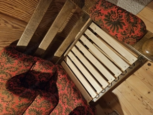 Eichencouch Polstermöbel Polstercouch inkl. 2 Stühle Bild 2