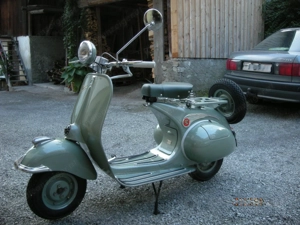 Vespa, ACMA, 125 ccm, BJ 1952, 2.Besitz, restauriert Bild 2