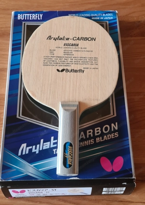 Arylate Carbon Viscaria ST U Serie Butterfly Holz Tischtennis
