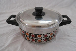 Doppelkochplatte mit Töpfen & Pfanne  Bild 2