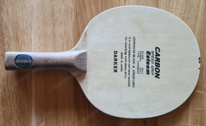 Esteem Carbon Speed Grip ST gerade Darker Hinoki Holz Tischtennis