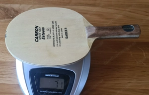 Esteem Carbon Speed Grip ST gerade Darker Hinoki Holz Tischtennis Bild 5