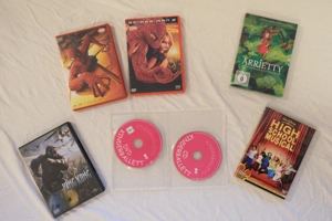 6 DVDs im Paket   Spider Man, King Kong, Arrietty Bild 2