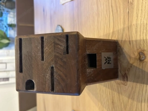 Messerblock mit 4 Messern und Schleifstab Bild 2
