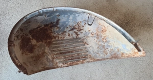Vespa Deckel Backe rechts VNA VNB VBA Seitenbacke Kotflügel Bild 2