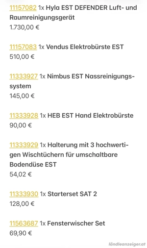 Hyla  Staubsauge Bild 2