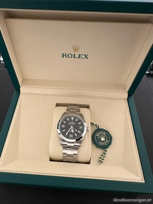 Rolex Explorer Oyster, 36 mm, Edelstahl NEU Bild 2