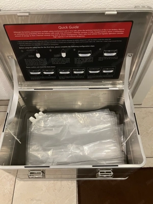 Feuerfeste Batterie-Aufbewahrungsbox inkl. Trockengranulat zum SPEZIALPREIS !!! Bild 3