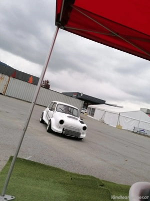 Verkaufe mini cooper mit Motorrad motor Bild 2