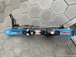 Kinderski (99cm)   Skistöcke (85cm)   Skischuhe (Gr. 20.5)