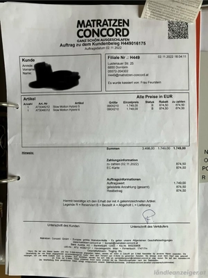 Matratze Slow Motion Hybrid 6 Bild 3