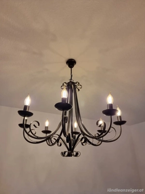 8 armiger Luster mit Leutmittel