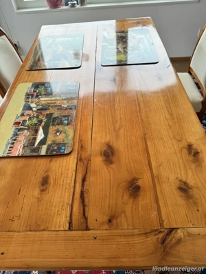 holztisch mit 4 Stühlen Bild 2